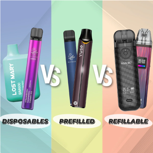 How Do Different Vaping Products Compare?