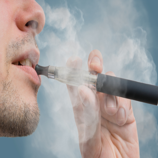 someone vaping