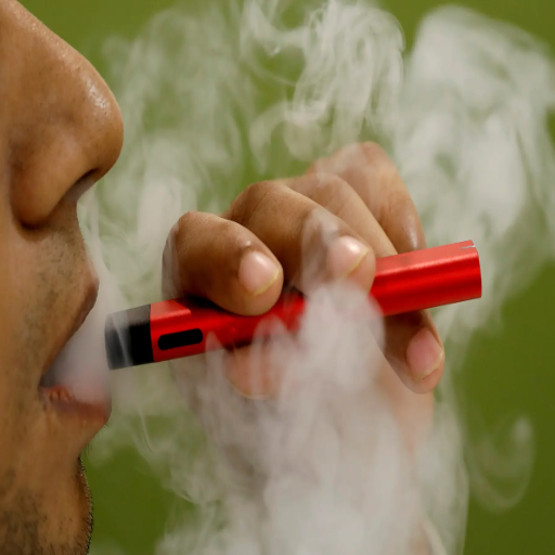 someone vaping